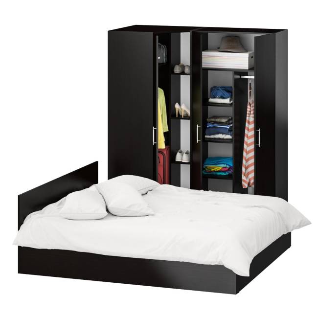 Гарнитур Спальный № 2 Стандарт с кроватью 1800 цвет венге