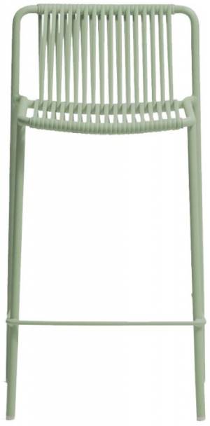 Стул металлический полубарный Tribeca зеленый шалфей 485х450х885 мм