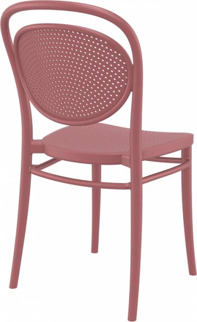 Стул пластиковый Marcel марсала 450х520х850 мм