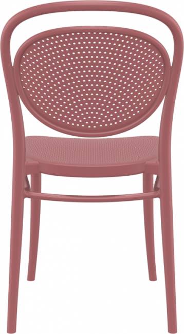 Стул пластиковый Marcel марсала 450х520х850 мм