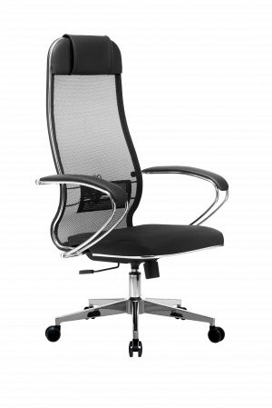 Кресло МЕТТА-16(MPRU)/подл.131/осн.004, черный