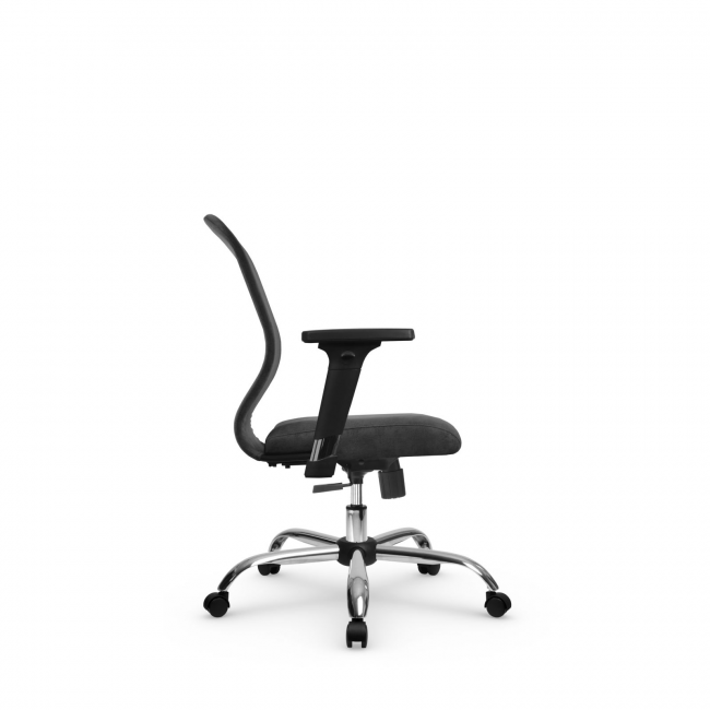 Кресло SU-Mr-4(Vivaldi)/подл.200/осн.003, темно-серый