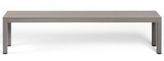 Скамейка металлическая Rio Bench тортора 1995х345х475 мм