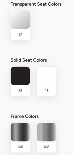 Табурет пластиковый барный X-Treme B полированный, хромированный, белый 480х480х750-870 мм