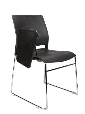 Стул / Two / черный пластик / черный пластик / пюпитор