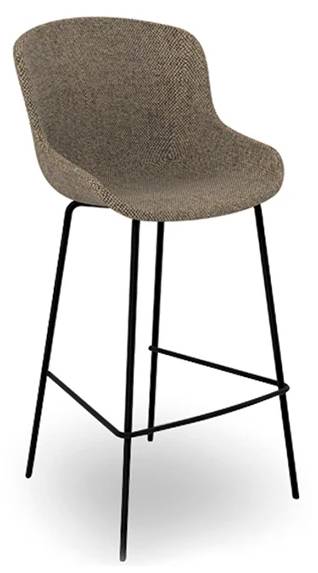 Стул барный с обивкой Globe-S Bar Soft 615х555х1210 мм Стул барный с обивкой Globe-S Bar Soft 615х555х1210 мм