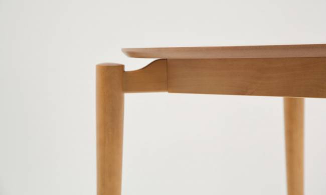 Стол Pawook К 90 натур со стульями Франк ПМ натур/гусиная лапка