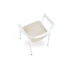 Стул Eila с подушкой пластик белый