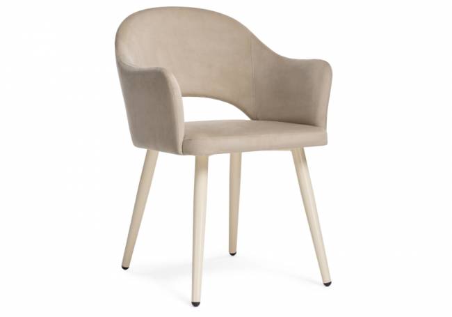 Апри микровелюр 05 / бежевый глянец Апри микровелюр 05 / бежевый глянец