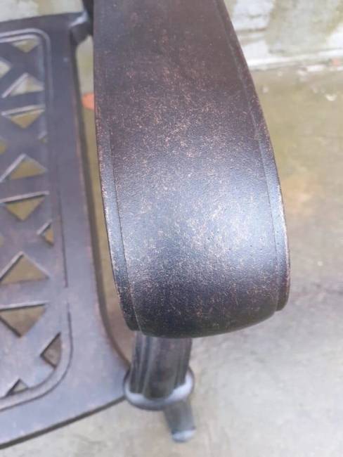 Кресло Richard из литого алюминия Кресло Richard из литого алюминия