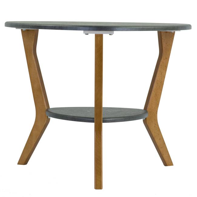 Стол журнальный BeautyStyle 15 серый бетон/бук Стол журнальный BeautyStyle 15 серый бетон/бук