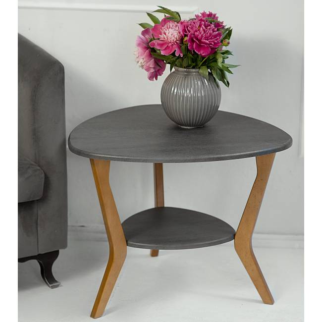 Стол журнальный BeautyStyle 15 серый бетон/бук Стол журнальный BeautyStyle 15 серый бетон/бук