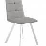 Стул DikLine 280 B22 GREY, ножки белые