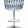 Стул барный DOBRIN MARCEL, пудрово-голубой велюр (MJ9-74)