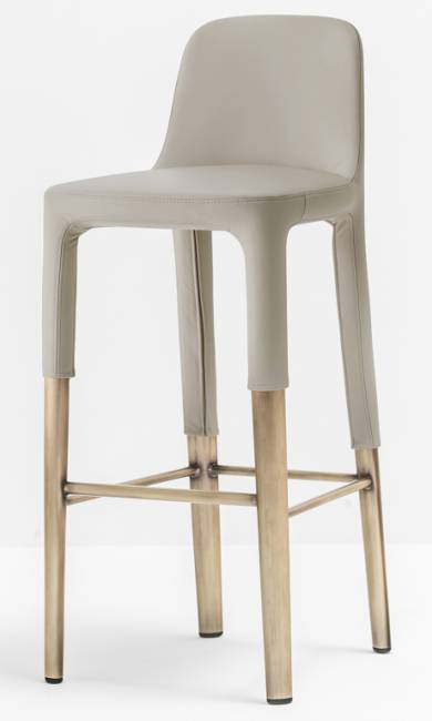 Стул барный с обивкой Ester 430х470х1000 мм Стул барный с обивкой Ester 430х470х1000 мм