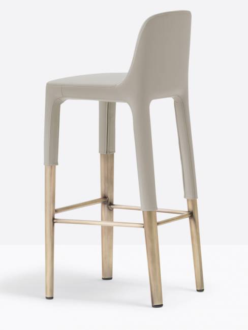 Стул барный с обивкой Ester 430х470х1000 мм Стул барный с обивкой Ester 430х470х1000 мм