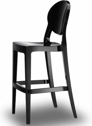 Стул барный пластиковый Scab Design, Igloo черный