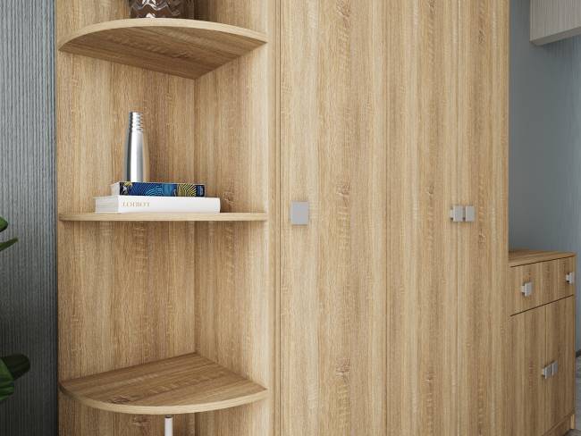 Шкаф Глория 2 108 цвет дуб сонома