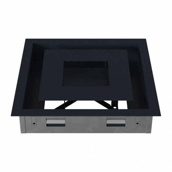 Решетка WIND Графитовая 22х22