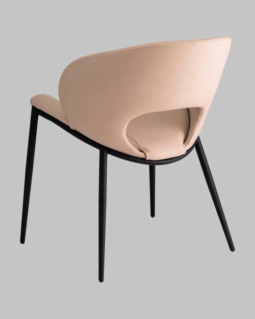 Стул Вивьен экокожа светло-бежевый