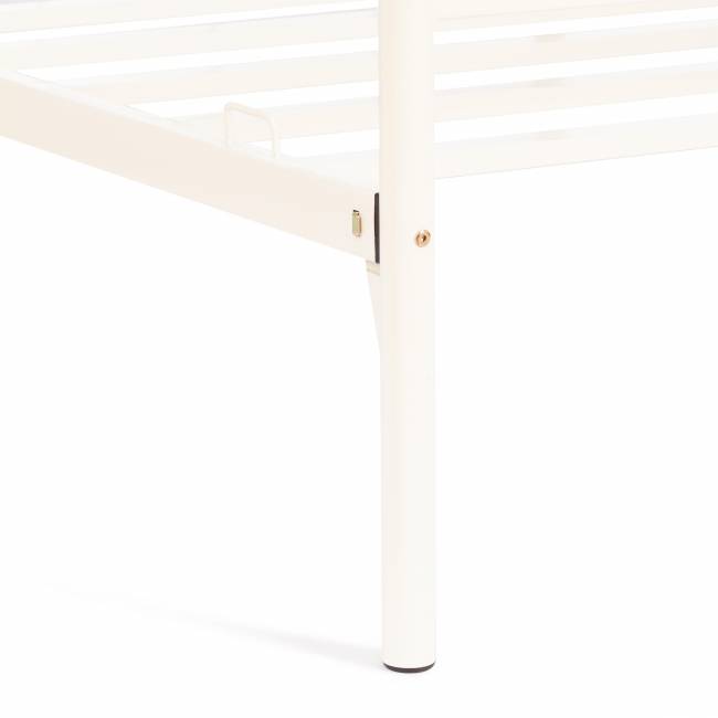 Кровать Federica (mod. AT-881) дерево гевея/металл, 90*200 см (Day bed), Белый (butter white) Белый (butter white) дерево гевея/металл Кровать Federica (mod. AT-881) дерево гевея/металл, 90*200 см (Day bed), Белый (butter white) Белый (butter white) дерево гевея/металл