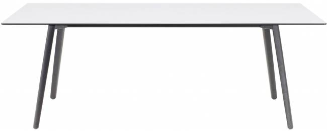 Стол ламинированный Squid антрацит, белый 2090х1000х730 мм
