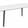 Стол ламинированный Squid антрацит, белый 2090х1000х730 мм
