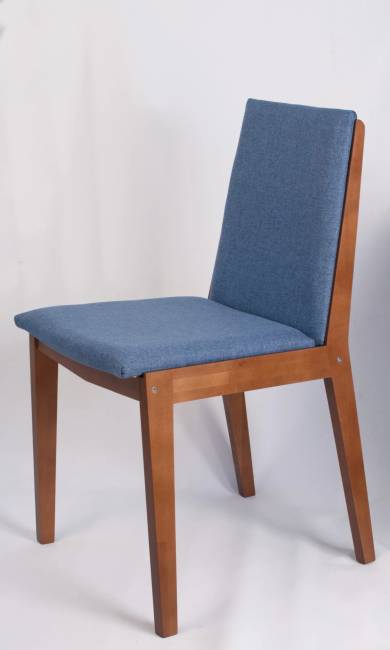 Стул Твит, Орех/ Синий Стул Твит, Орех/ Синий