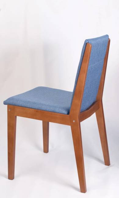 Стул Твит, Орех/ Синий Стул Твит, Орех/ Синий