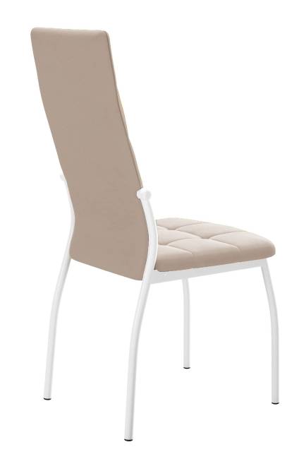 Стул DikLine ГАЛС-М каркас белый/ B03 BEIGE