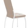 Стул DikLine ГАЛС-М каркас белый/ B03 BEIGE
