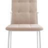 Стул DikLine ГАЛС-М каркас белый/ B03 BEIGE