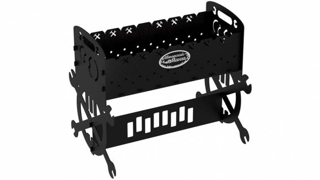 Мангал разборный "Механика", ST3, 3мм Мангал разборный "Механика", ST3, 3мм