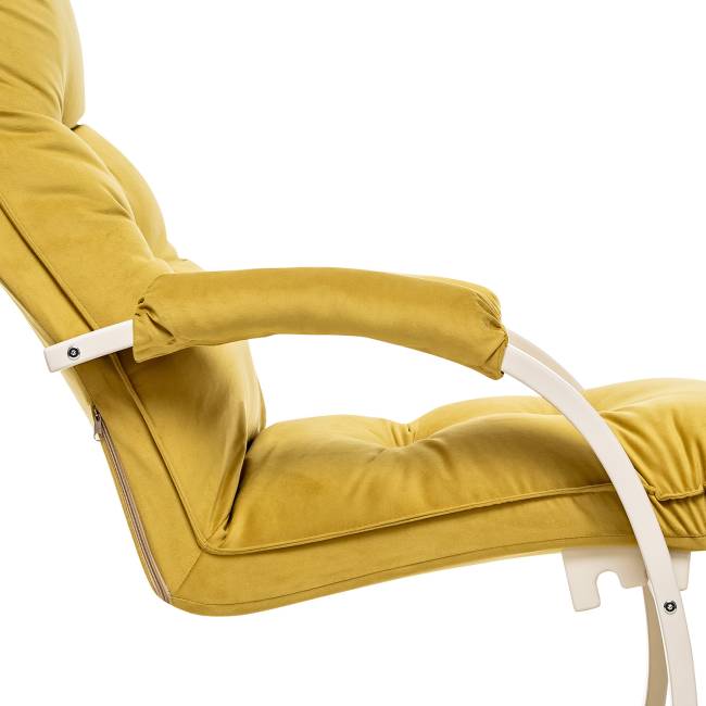 Кресло-трансформер Leset Монако Слоновая кость V28 желтый