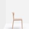 Стул деревянный Tivoli беленый ясень 480х530х780 мм