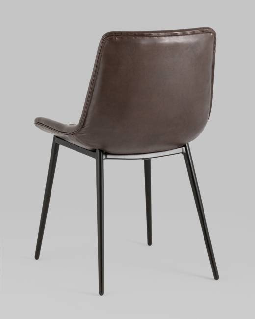 Стул Деймон экокожа коричневый