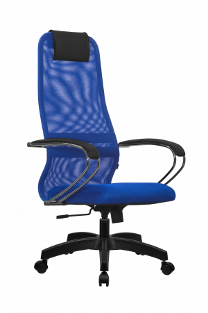 Кресло SU-B-8/подл.131/осн.001, синий/синий