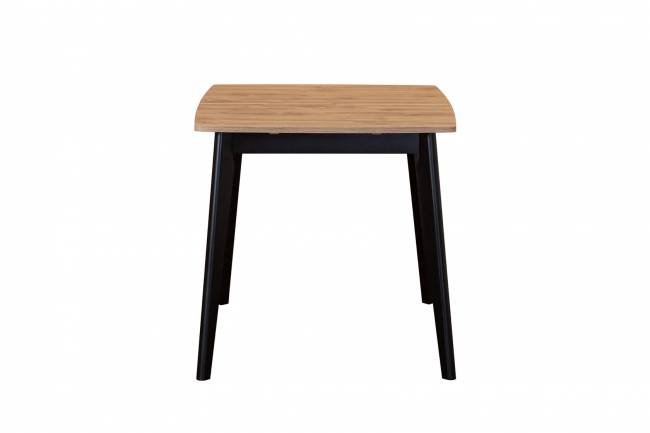 Стол Vesta прямоугольный 100-130*80 Дуб навара черный