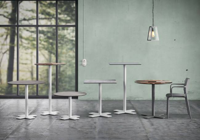 Подстолье металлическое барное Oxo I 450х450х1000 мм