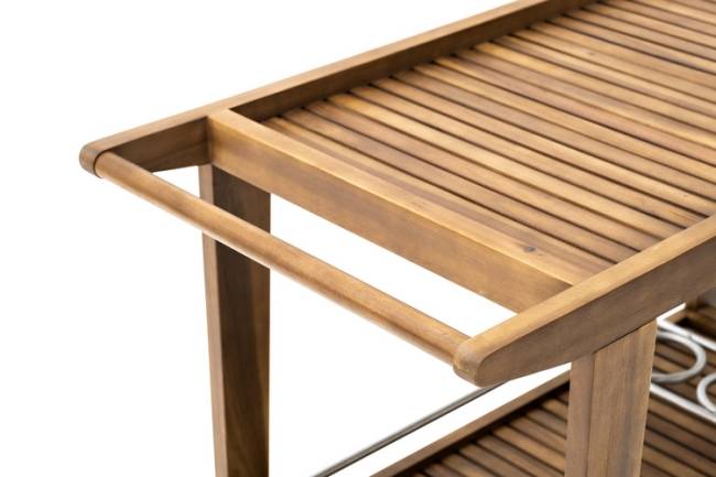 Стол сервировочный из акации MONA