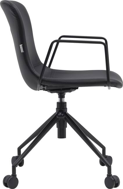 Операторское кресло Everprof Expo Экокожа Черный