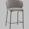 Стул полубарный Тисдейл букле серый