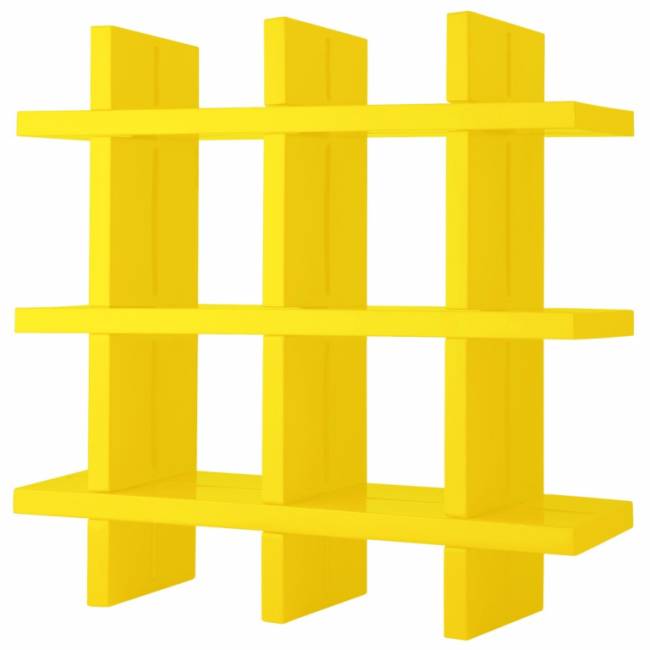 Стеллаж книжный пластиковый Mybook 3х3 Standard 1380х400х1380 мм