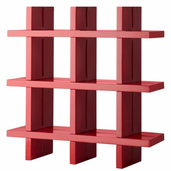 Стеллаж книжный пластиковый Mybook 3х3 Standard 1380х400х1380 мм