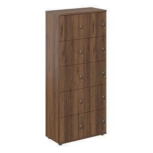 SG.820.DM.DM / Локер 10 ячеек 800х400х1866 / корпус: дуб модена; фасады: дуб модена