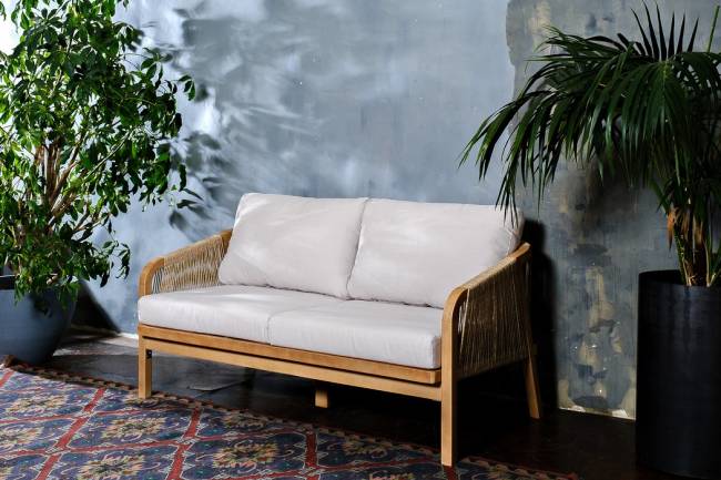 Диван из акации RIMINI 2-х местный  Joygarden