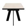 Стол DikLine SKM110 Керамика Krater Perla (бежевый матовый)/подстолье черное Стол DikLine SKM110 Керамика Krater Perla (бежевый матовый)/подстолье черное