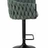 Стул барный DOBRIN LEON, зеленая ткань (LAR 275-23)