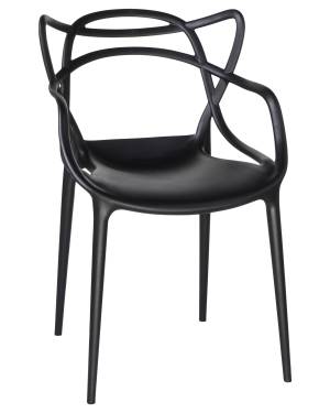 Набор 4 шт Стул обеденный DOBRIN MASTERS, чёрный (B-03)