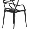 Набор 4 шт Стул обеденный DOBRIN MASTERS, чёрный (B-03)